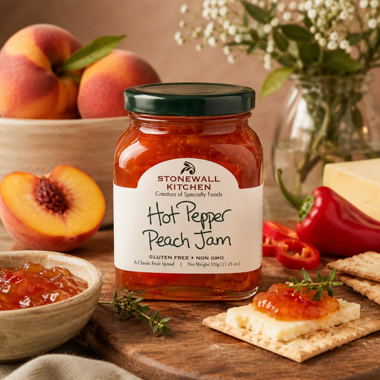 Hot Pepper Peach Jam | Stonewall