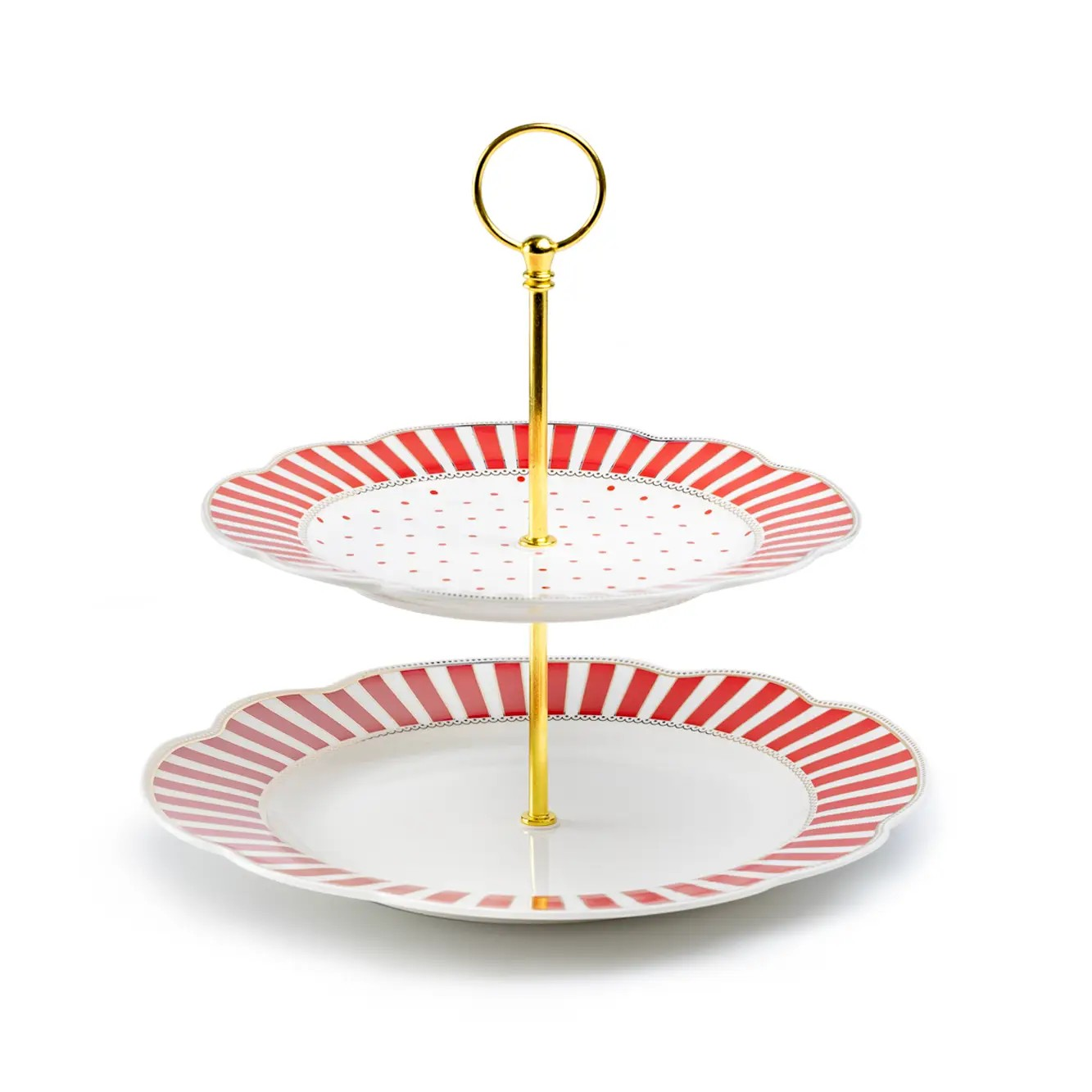 Red Josephine 2 Tier Platter