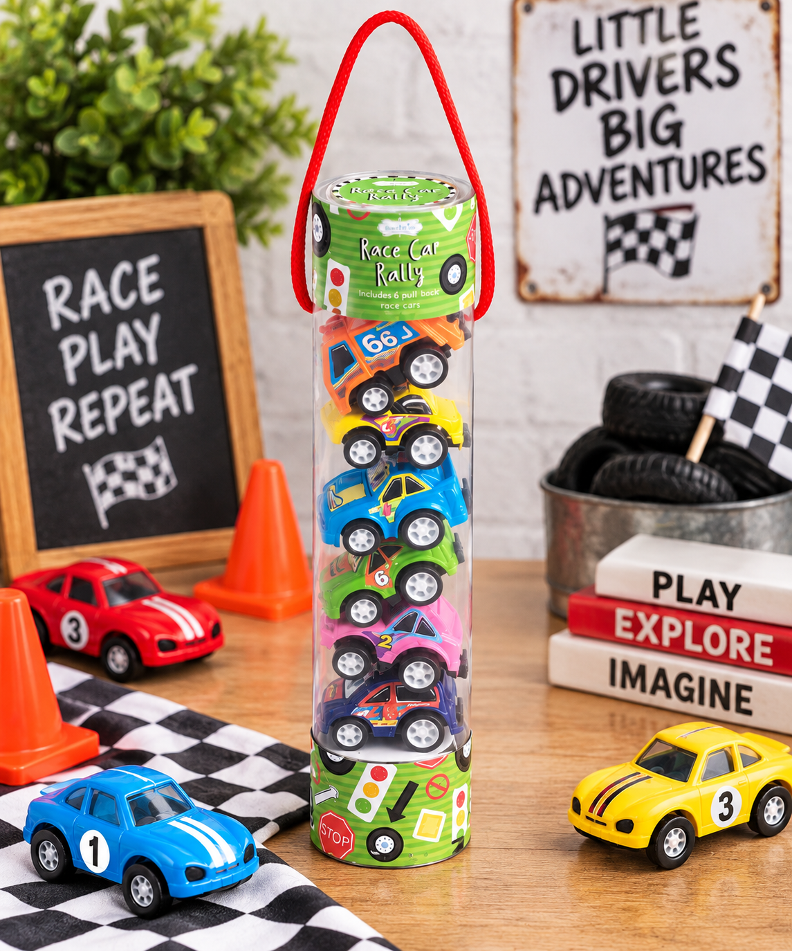Race Car Rally Tube