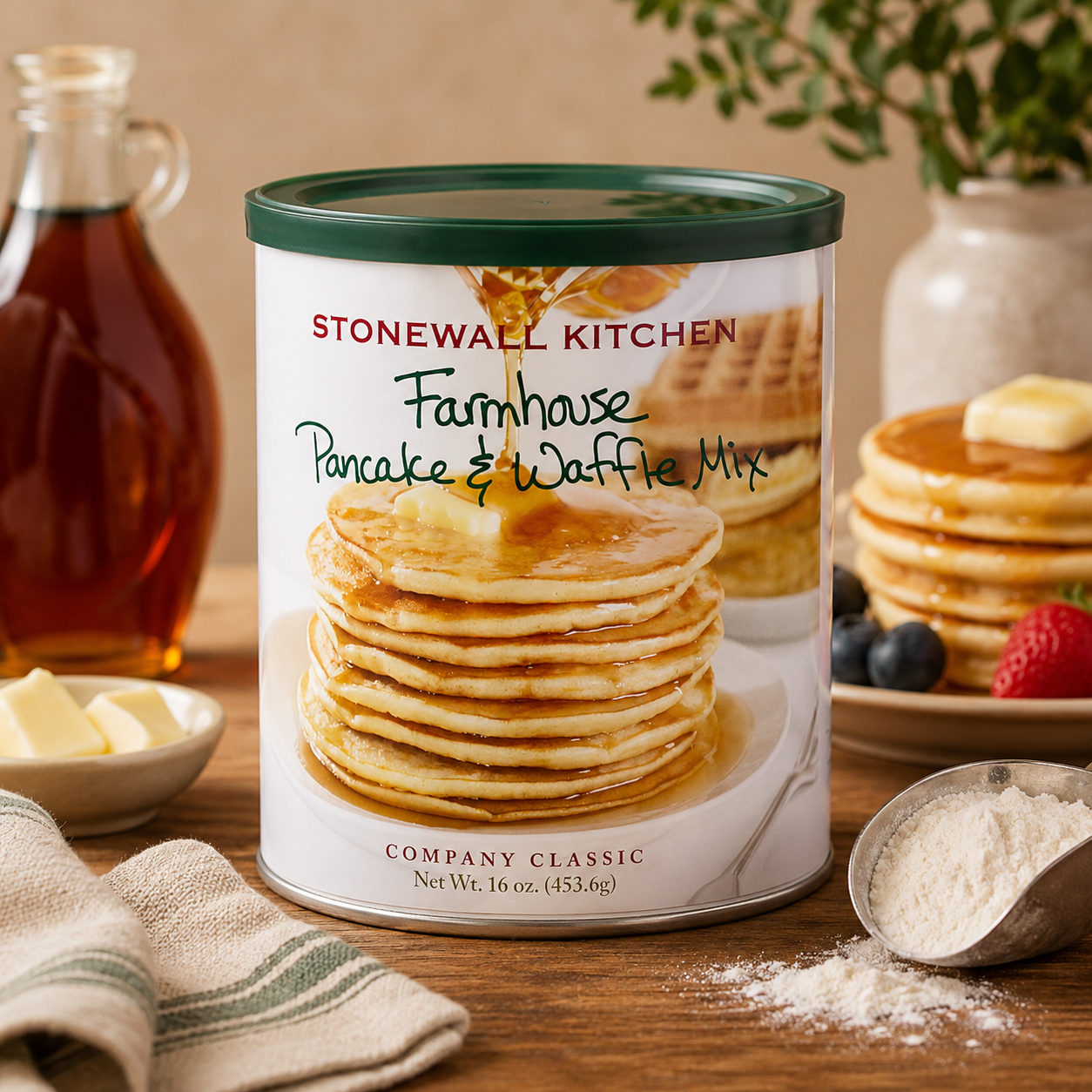 Farmhouse Pancake & Waffle Mix | Stonewall | 16oz