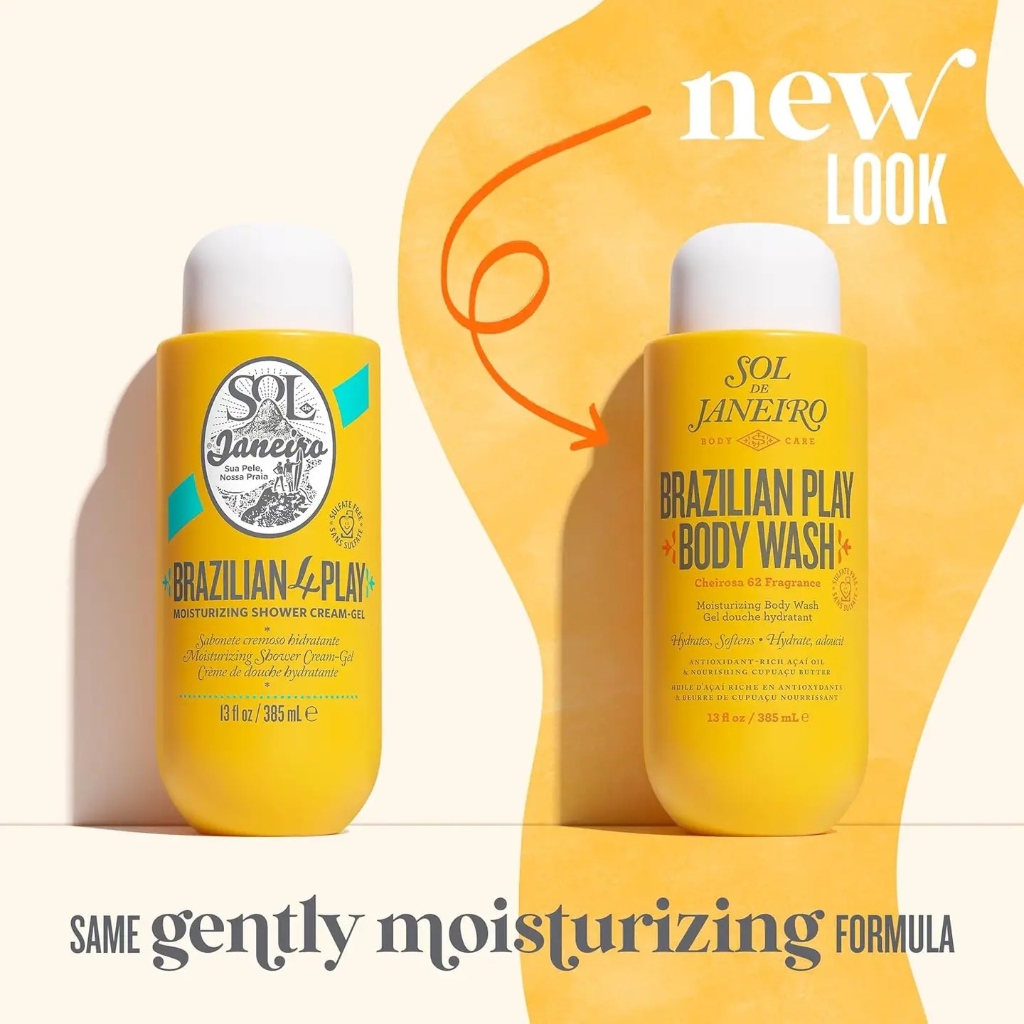 Sol De Janeiro’S Brazilian Play Shower Cream-Gel Body Wash