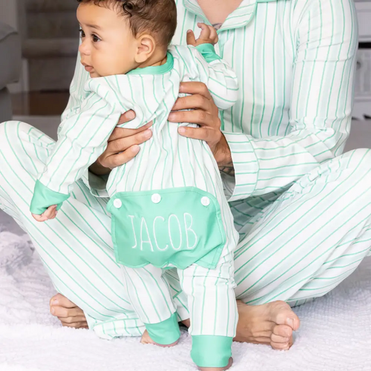Holiday Stripe Lounge | Monogram Me