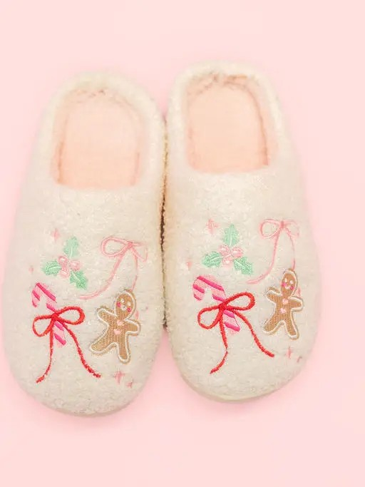 Gingerbread & Bows | Slippers