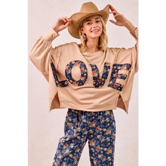 Floral Escape Pullover