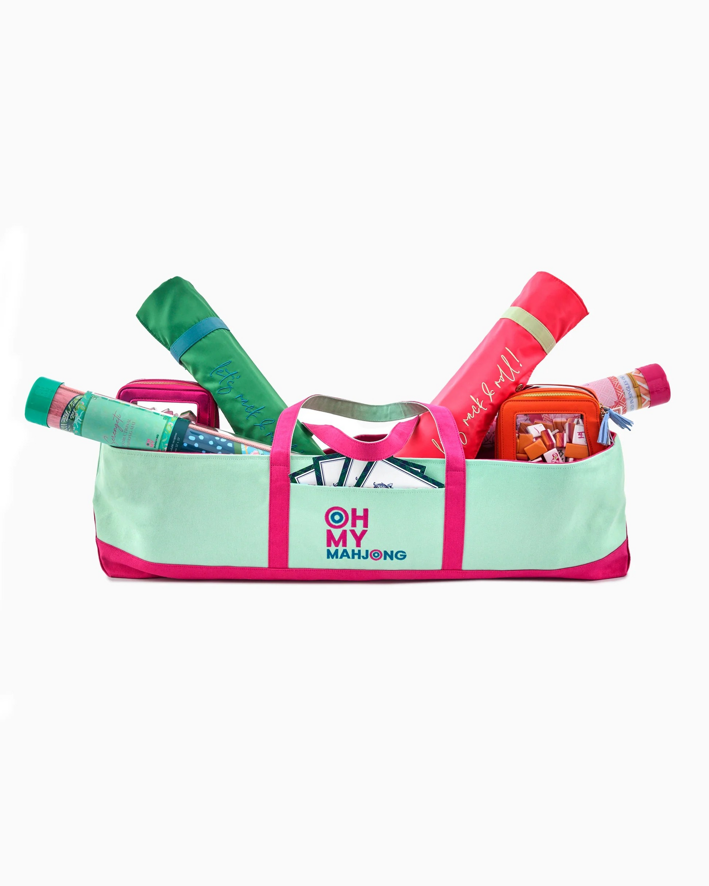 Mint Mat Mahjong Storage Bag