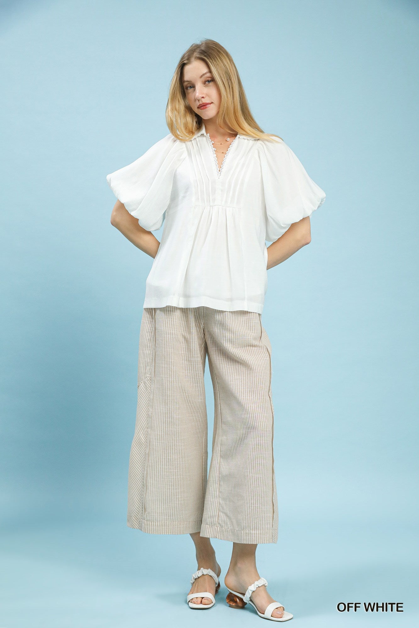 Simply Elegant Flutter Blouse