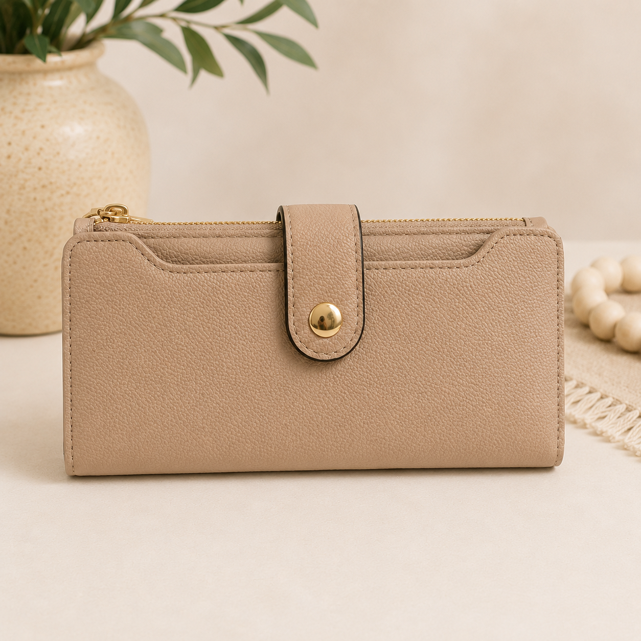 The Violet RFID Fold-Out Wallet