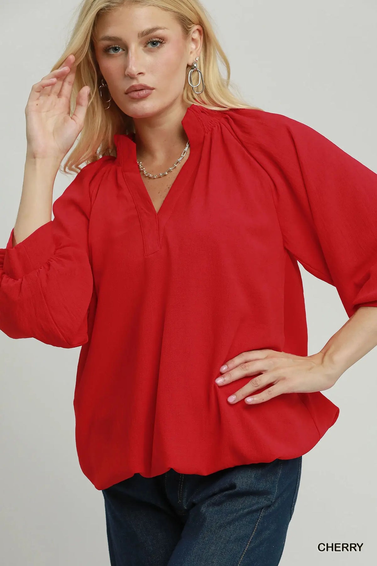 Classy Cherry | Blouse
