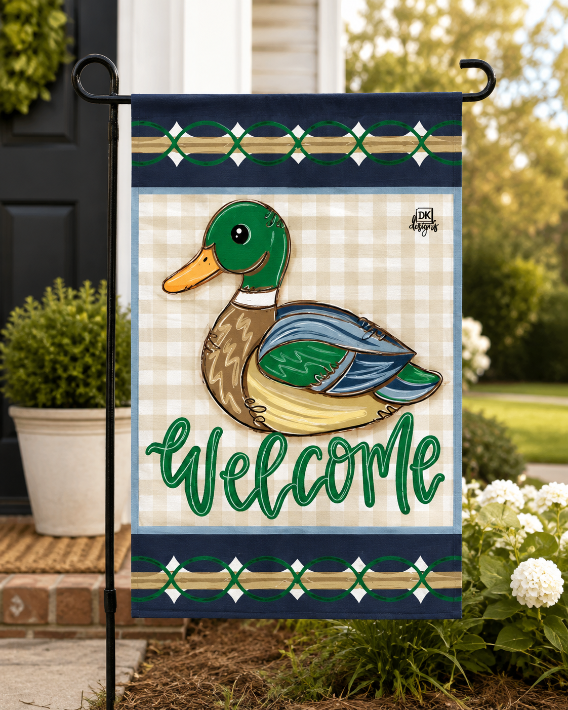 Mallard Garden Flag