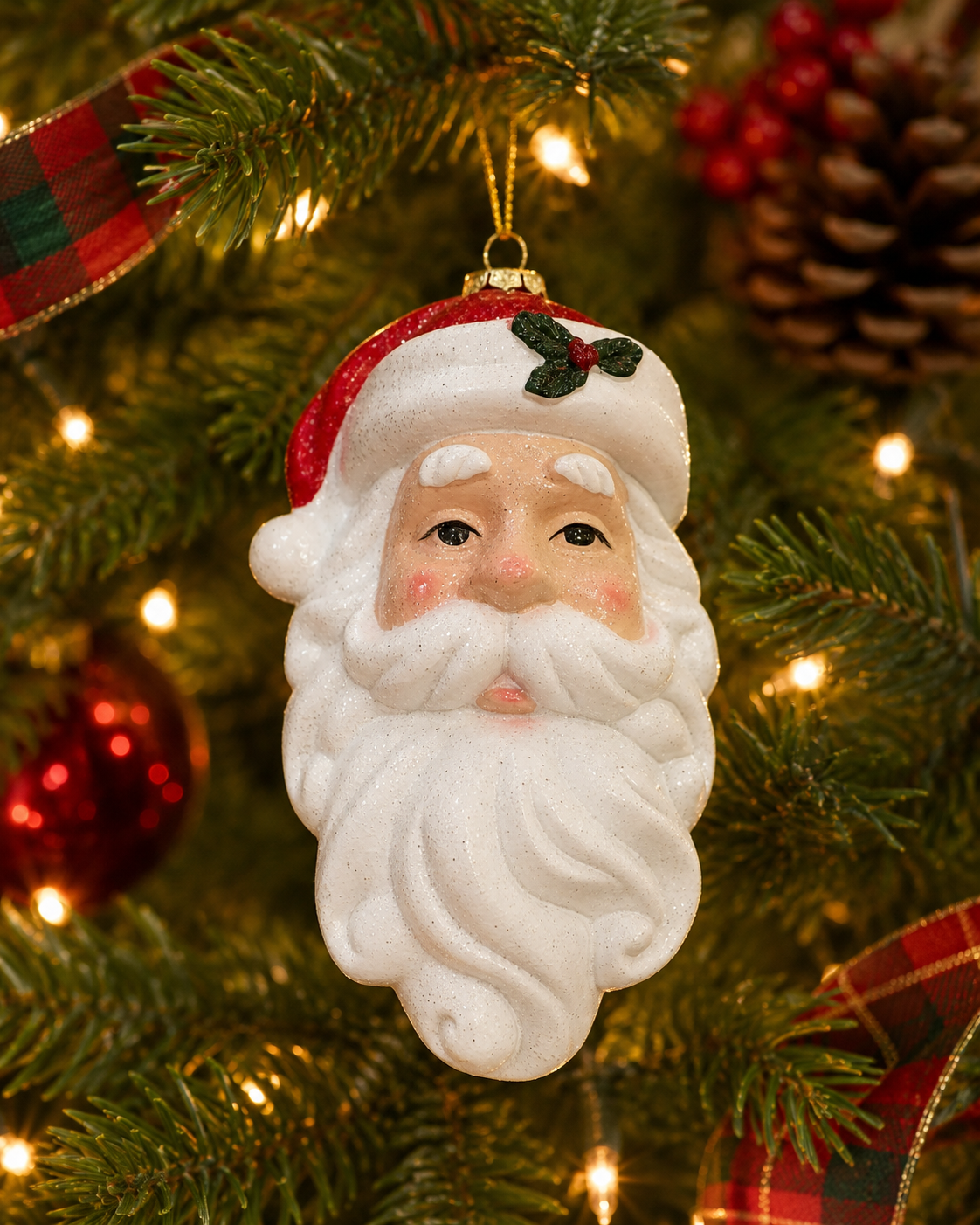 Santa Ornament