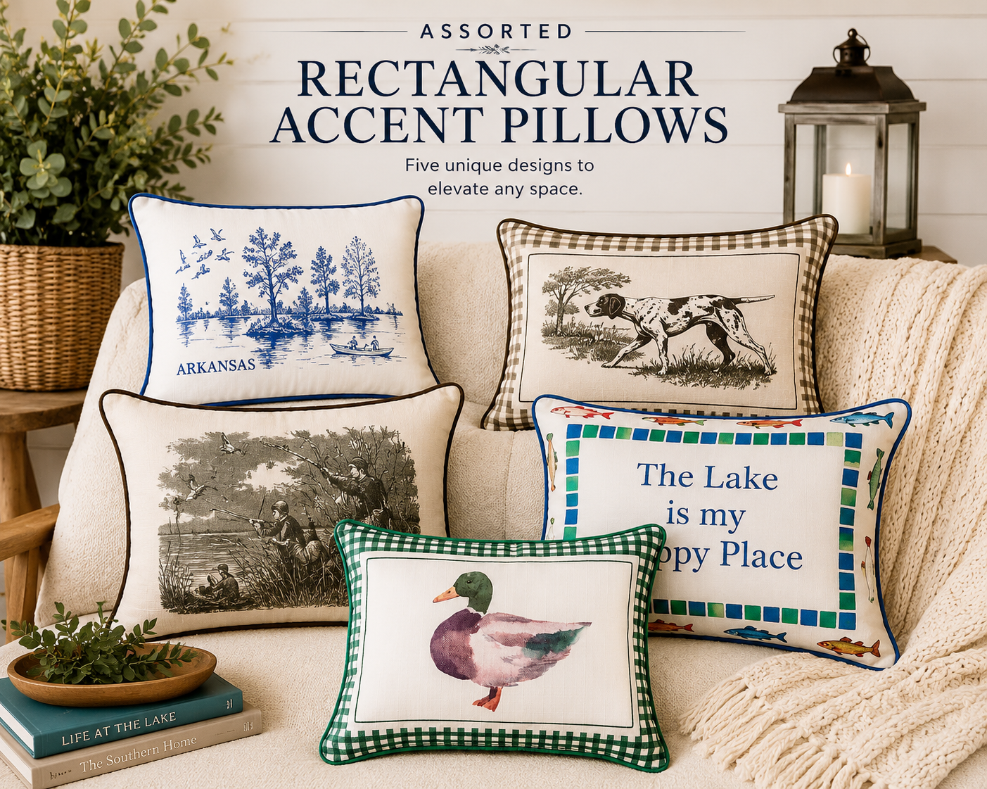 Assorted Rectangle Pillows