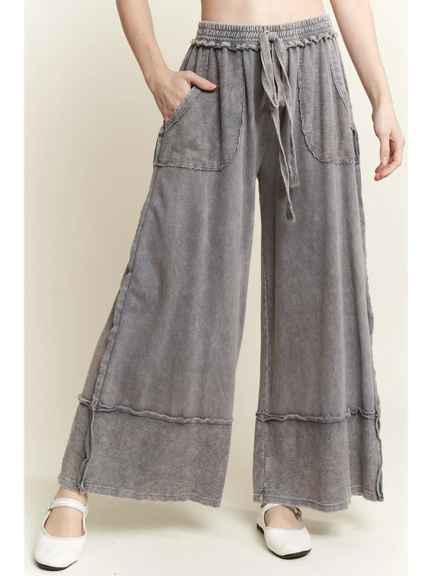 Downtown Brown Wide Leg Pants