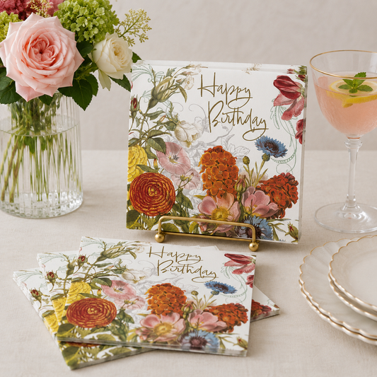 Happy Birthday Luncheon Napkins