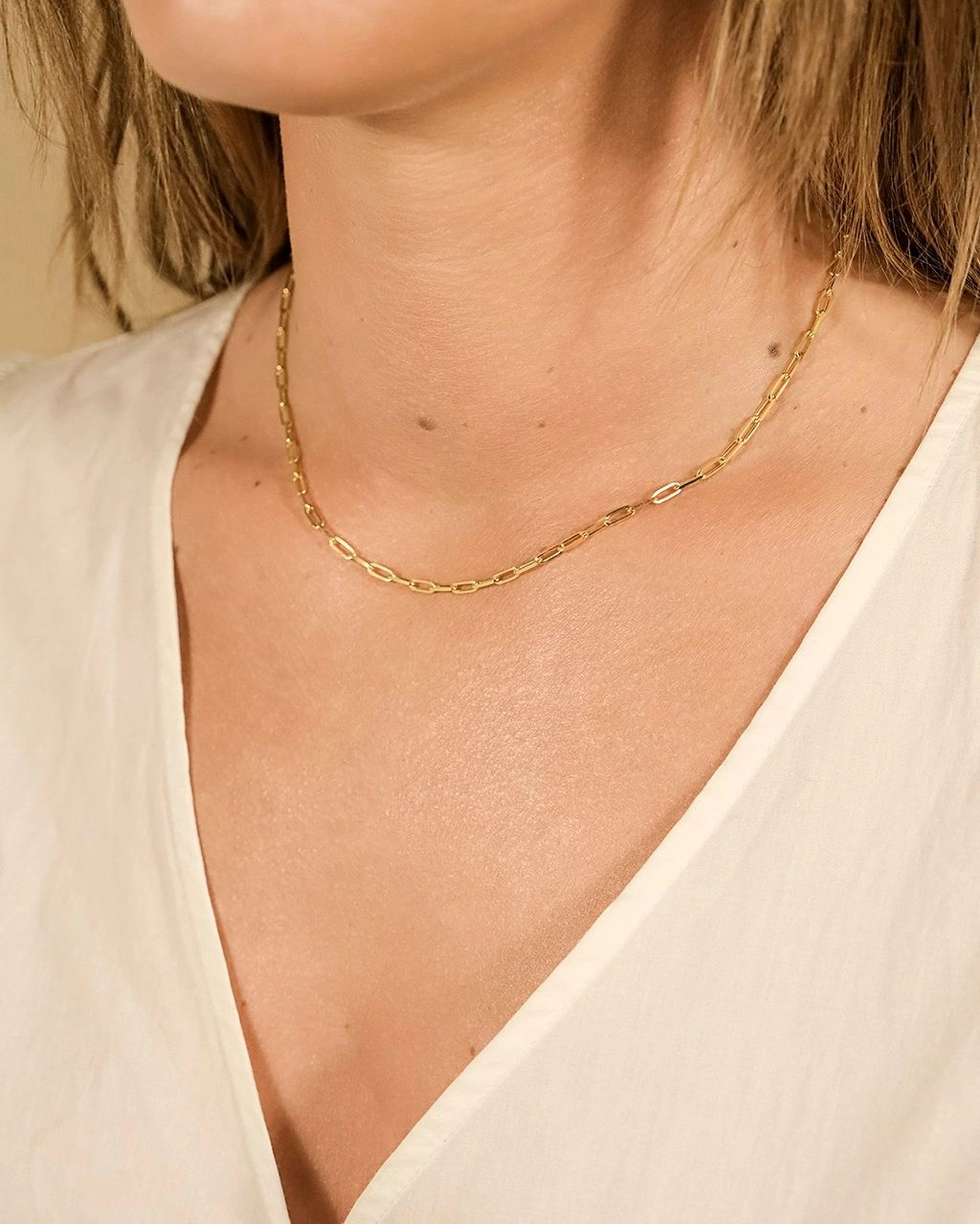 Paperclip Chain Necklace
