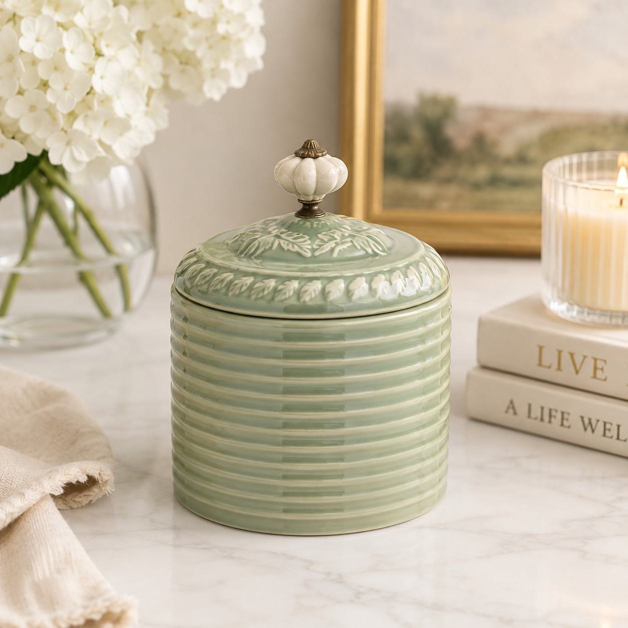 Sage Heirloom Canister | Small