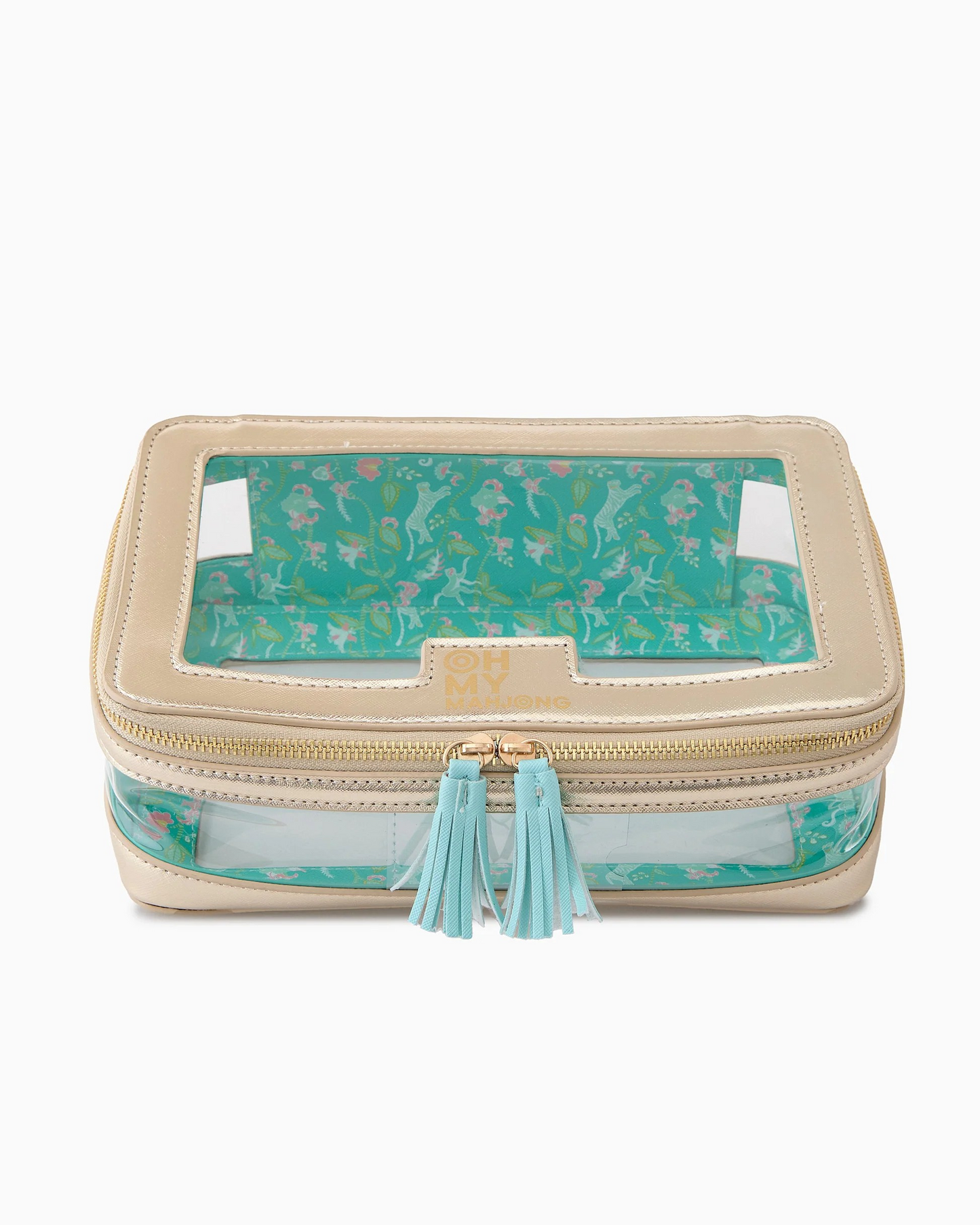 Gold Tile Bag | Oh My Mahjong
