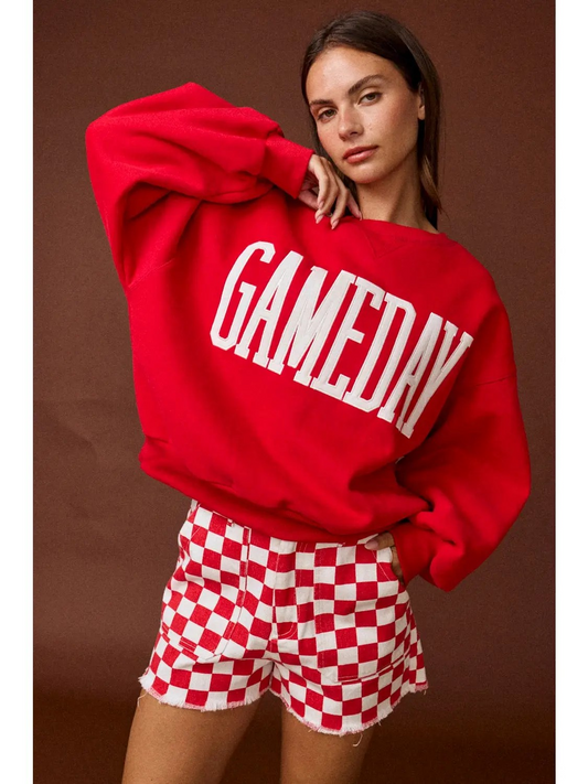 Game Day Sweatshirt | Red