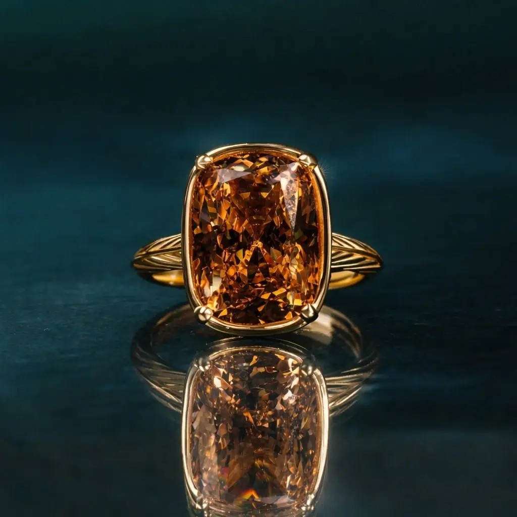 Chocolate Cocktail Ring | Sz 7