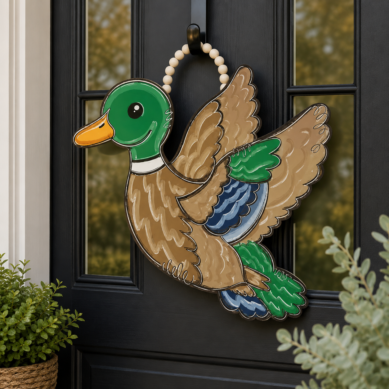 Flying Mallard | Door Hanger