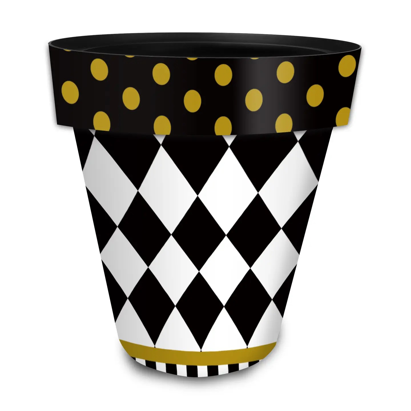 Checkerboard Large Planter