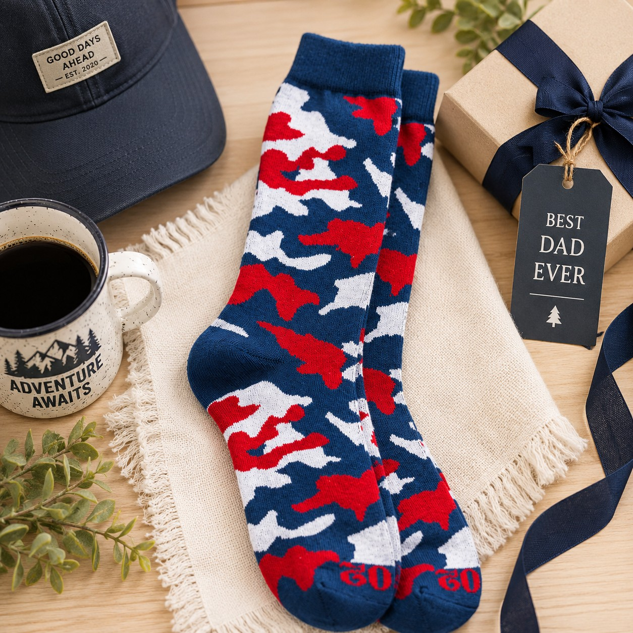 1902 Transit Collection Camo Sock
