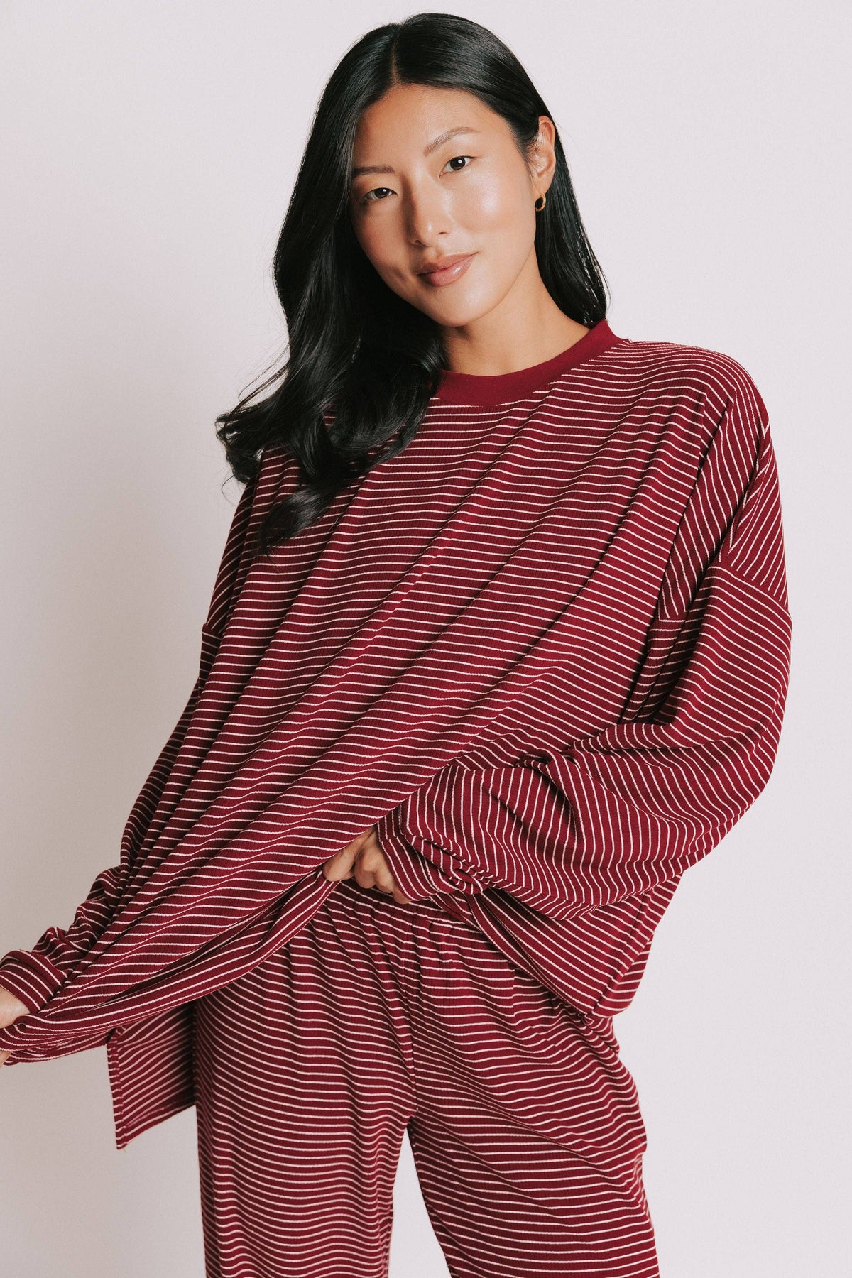 Cozy In Crimson Top