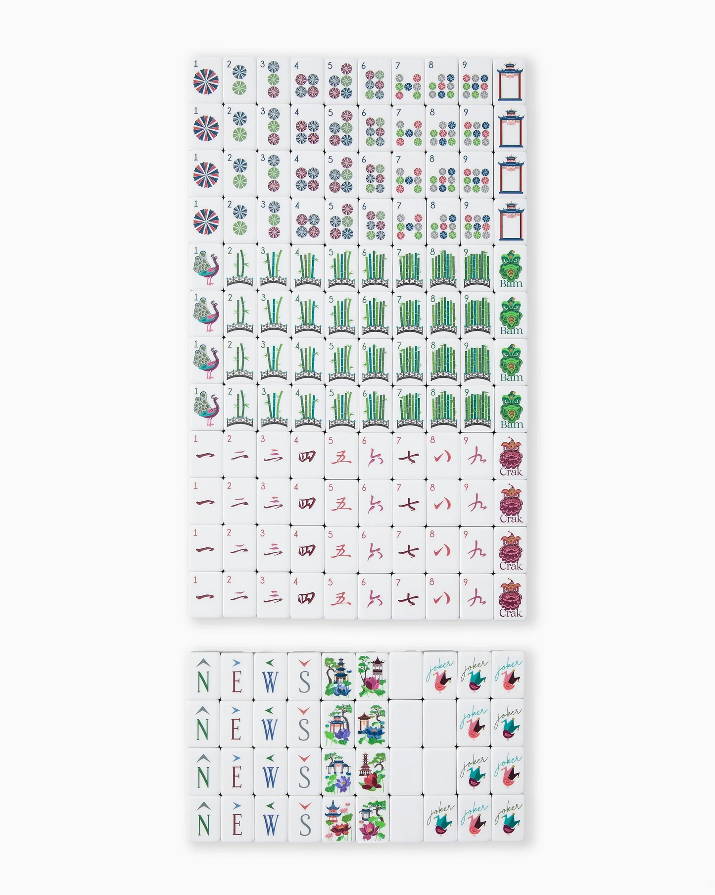 Gatsby Mahjong Tiles | Oh My Mahjong