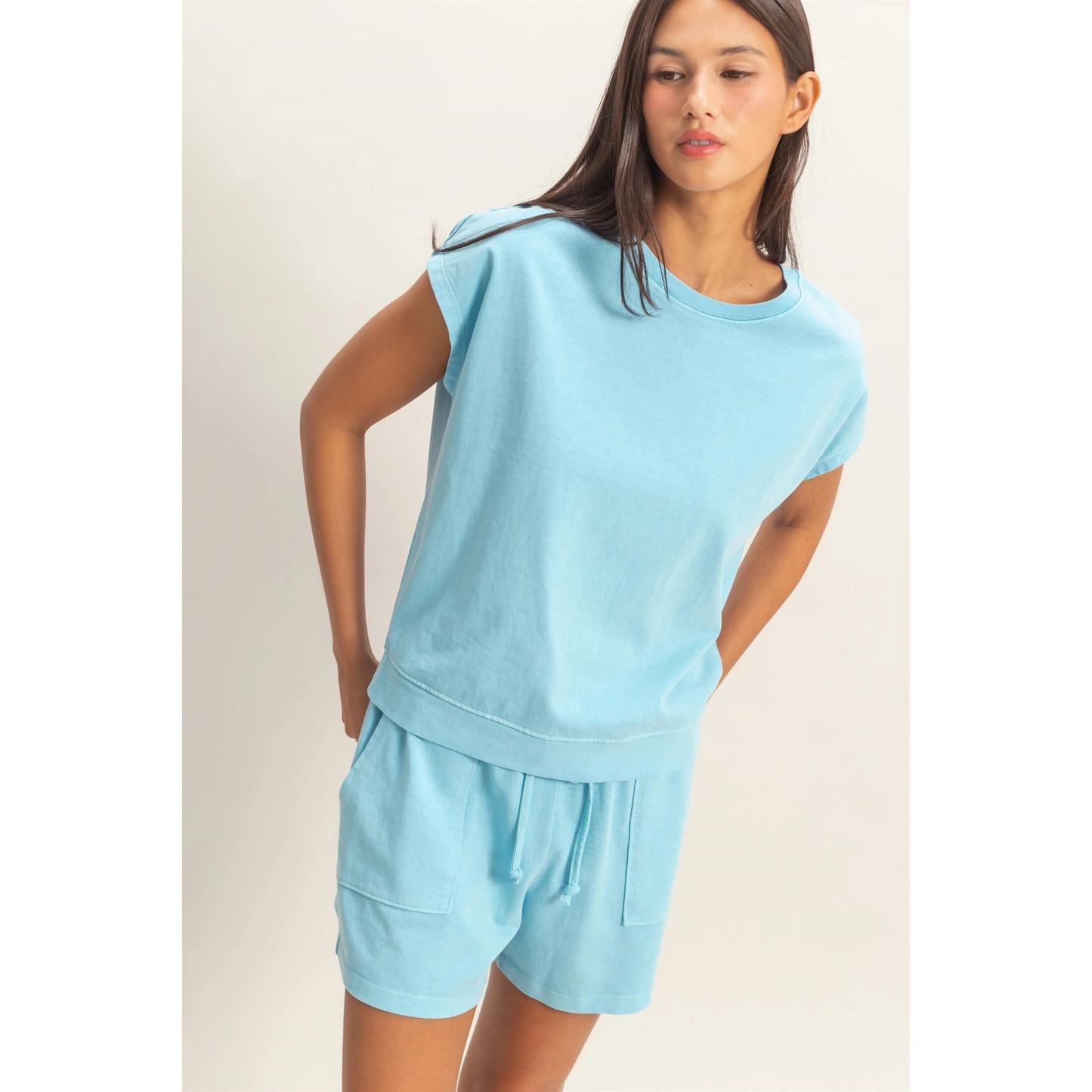 Sleeveless Double Zero 2pc Set