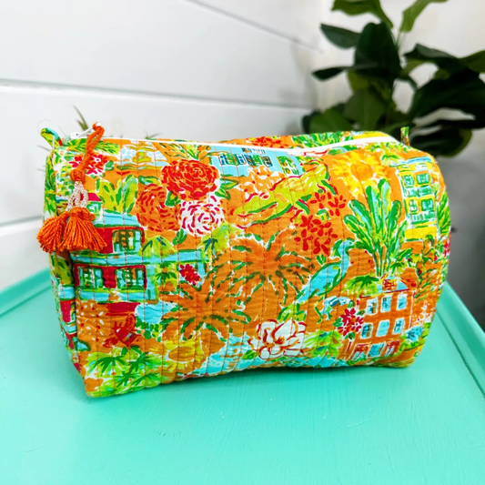 Southern Town Cosmetic Bag