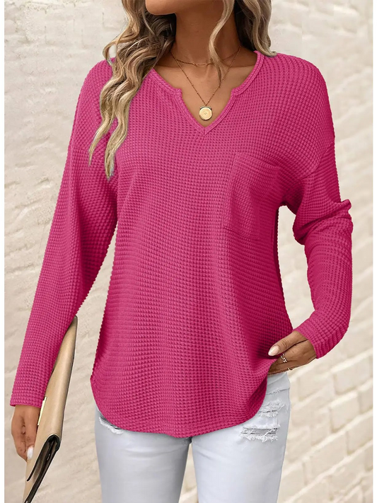 Raspberry Lane Knit Top