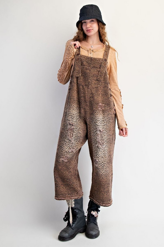 Wild Nights Denim Overalls | Easel