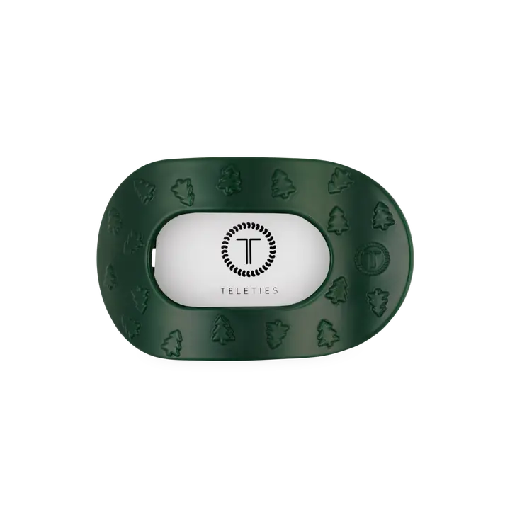 O Christmas Tree | Medium | Flat Round Hair Clip