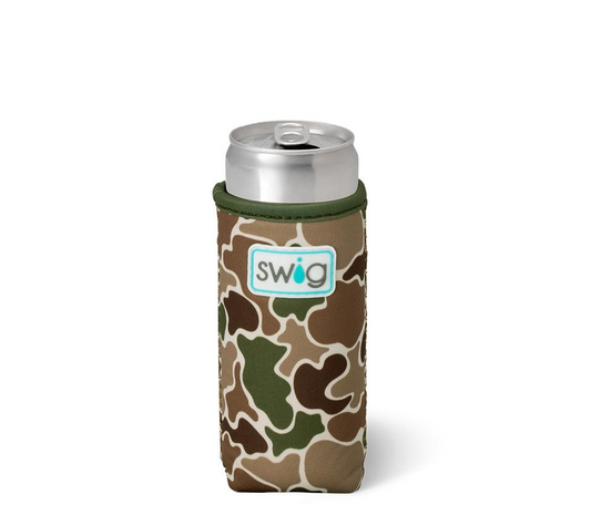 Hunting Camo Slim Can Coolie