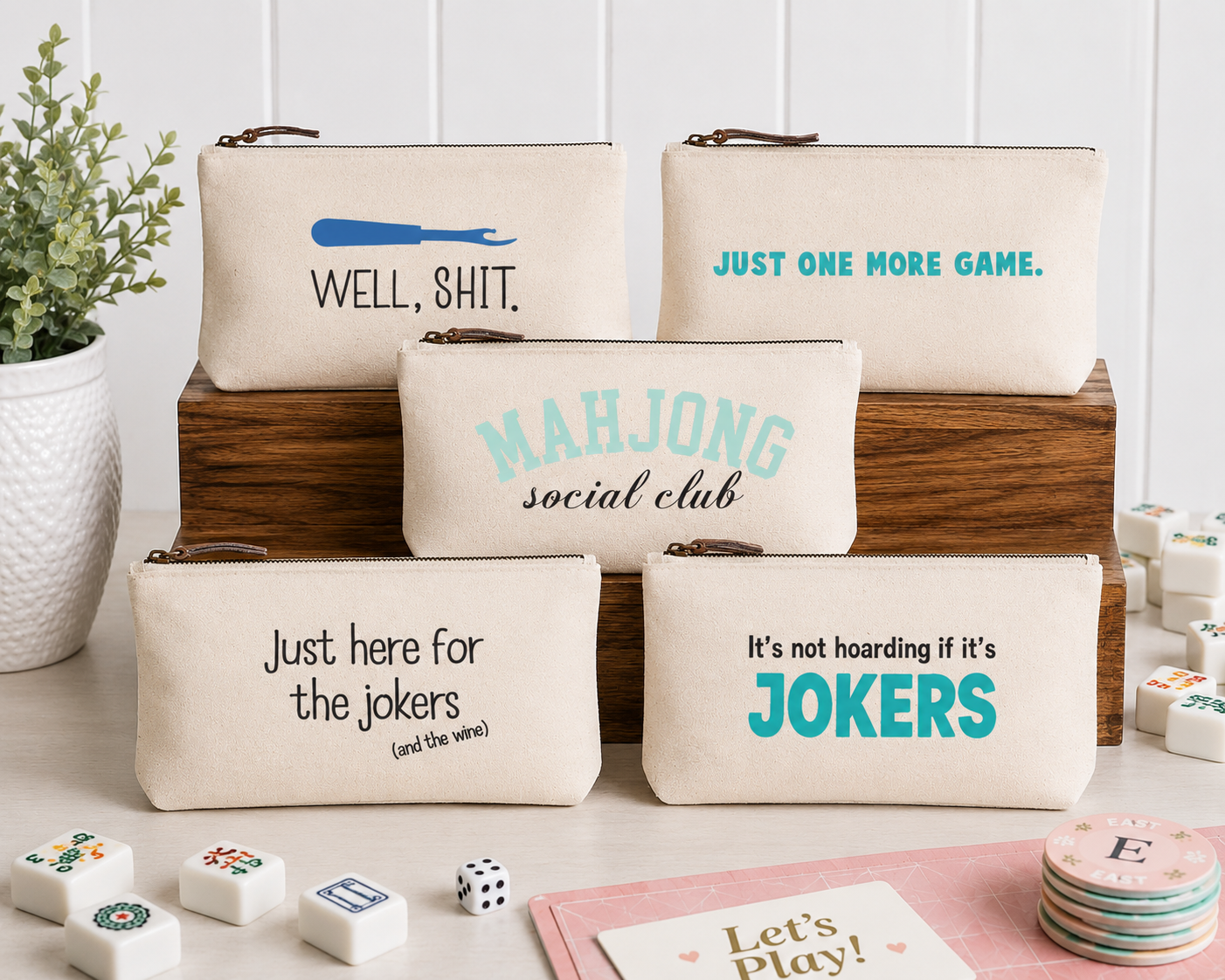 Mahjong Tile Bags