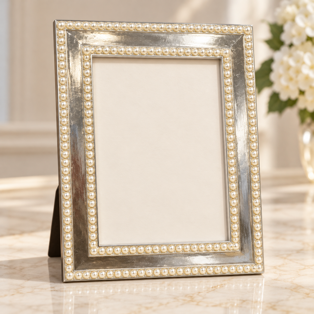 Southern Pearl Frame | Silver