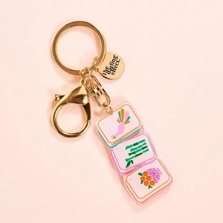 Mahjong Tile Keychain