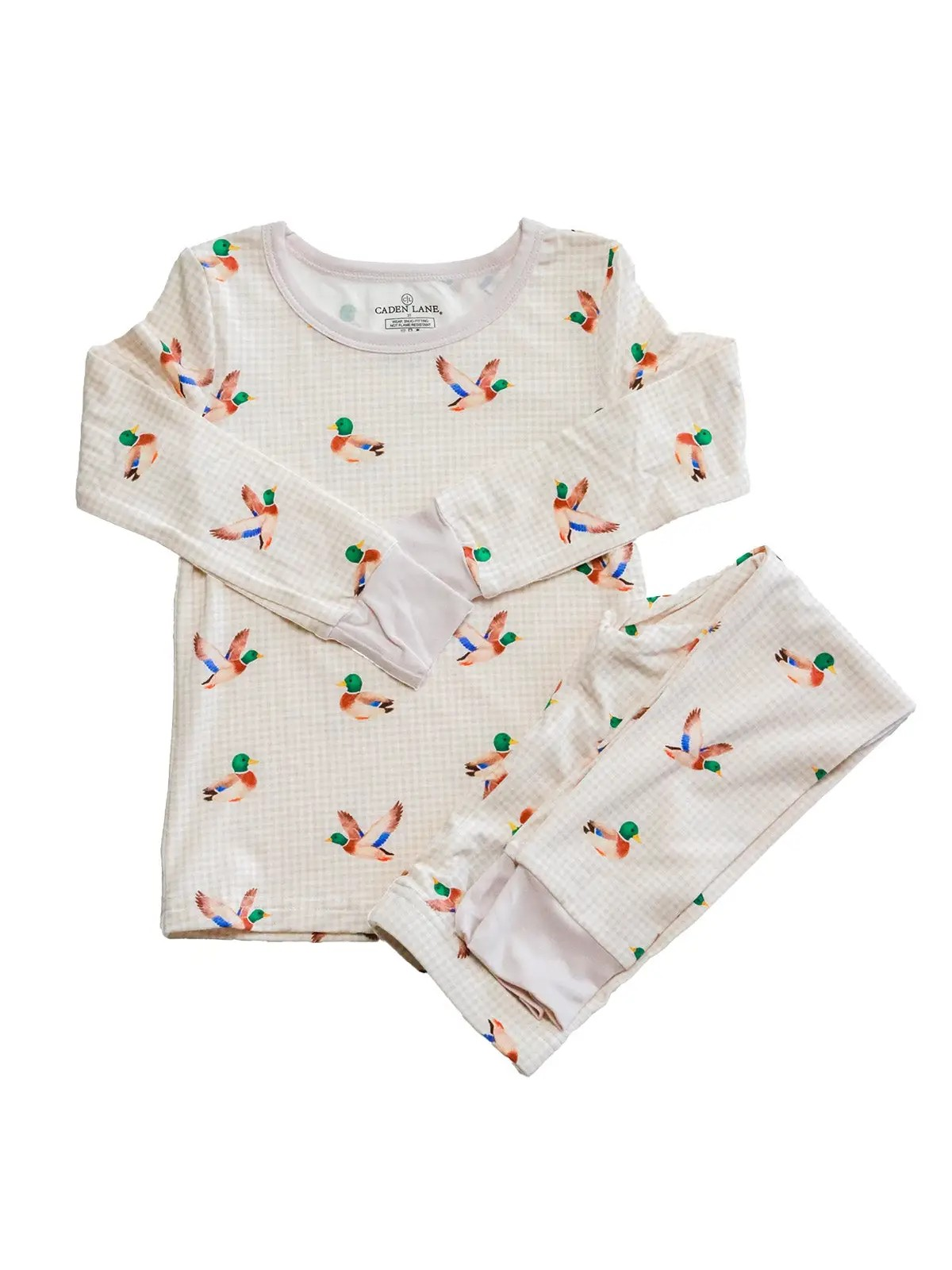 Little Mallard Two Piece Pajama Set