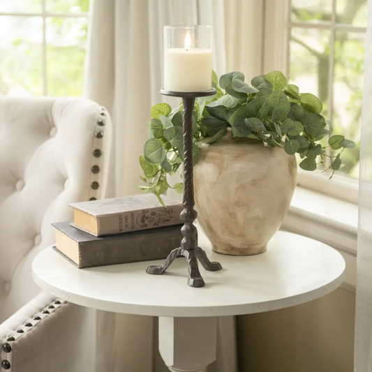 12" Pillar Candle Stand