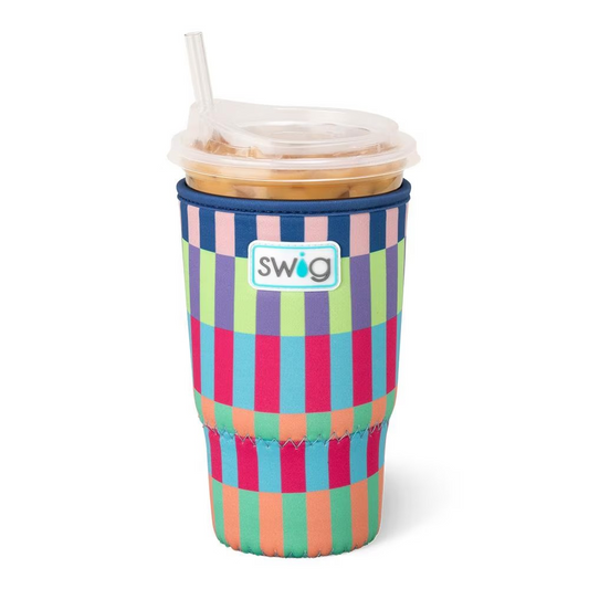 Brite Stripe Iced Cup Coolie | Swig