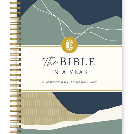 The Bible in a Year | 52 Week Journey | Blue