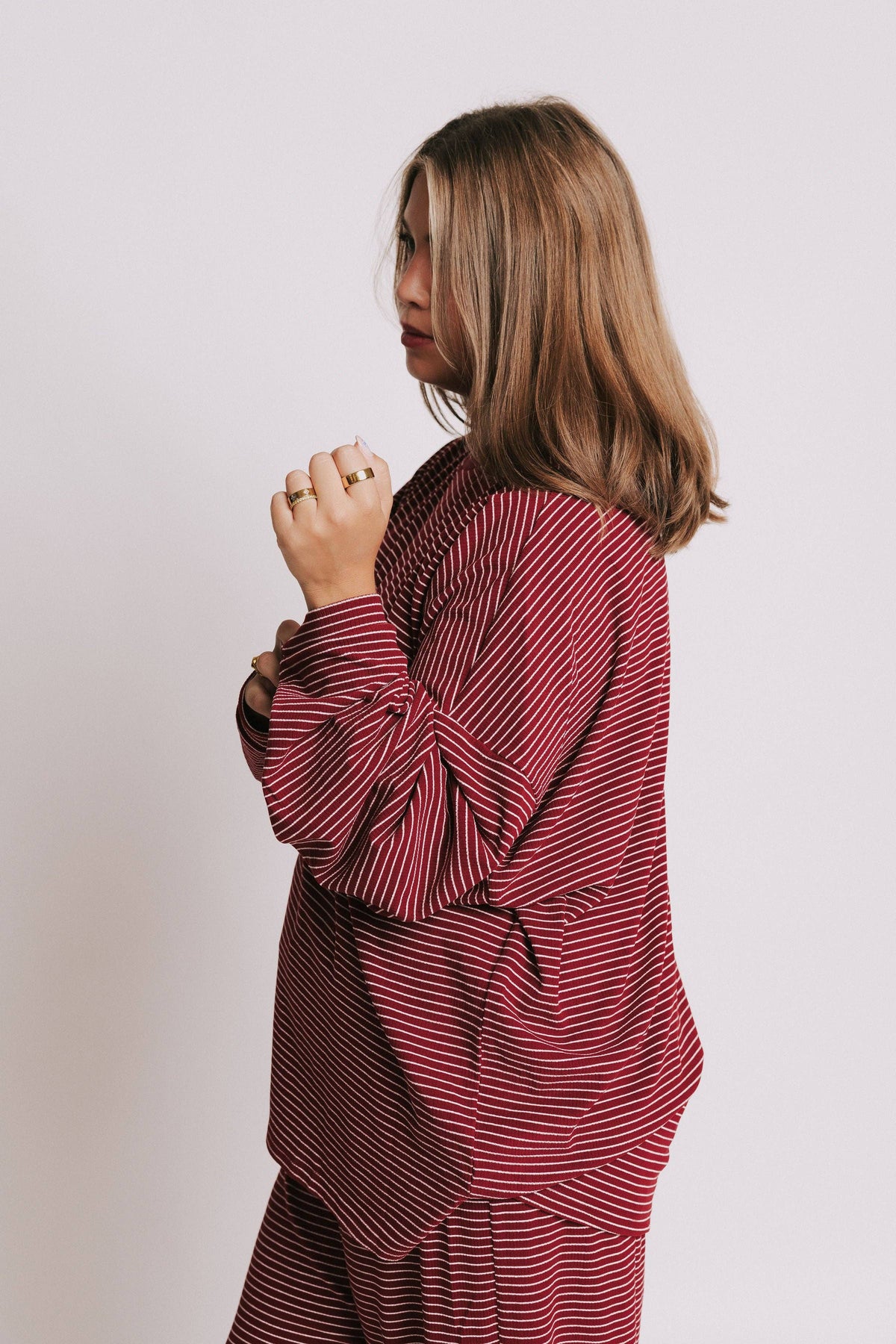 Cozy In Crimson Top