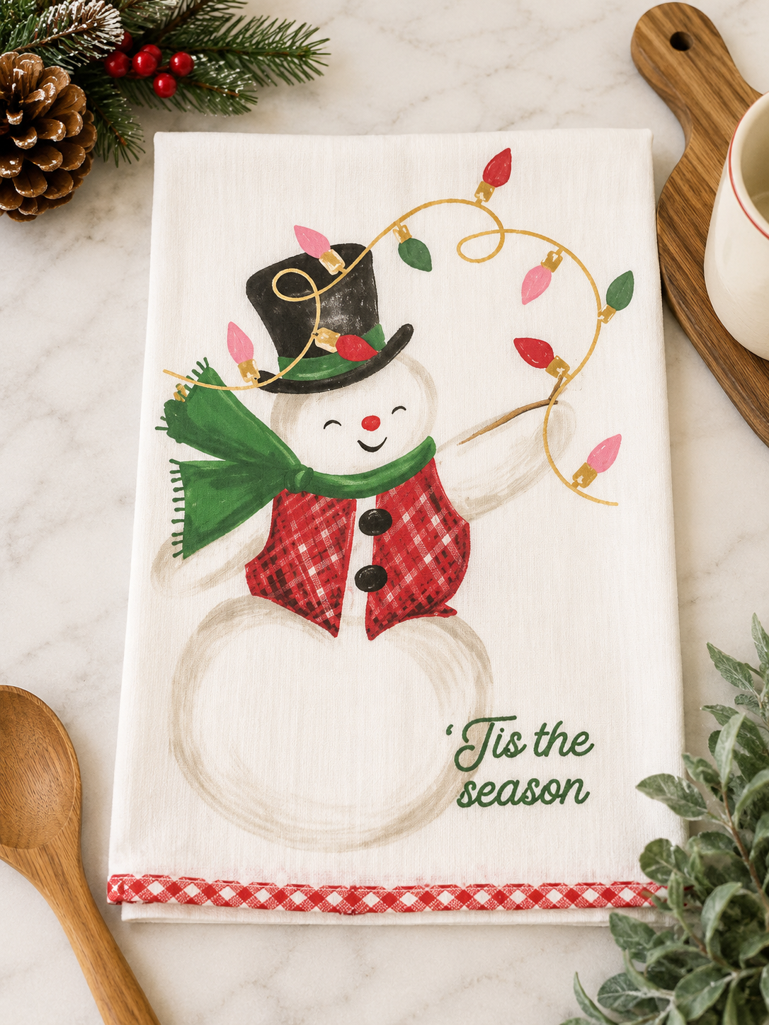 Snowman | Kitchen Towel
