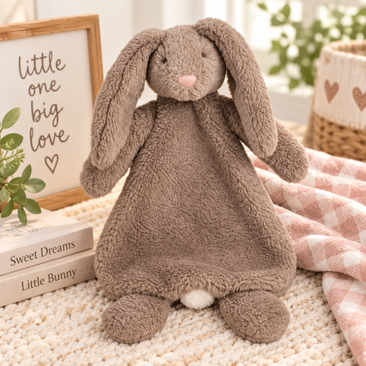 Coco The Taupe Bunny Woobie