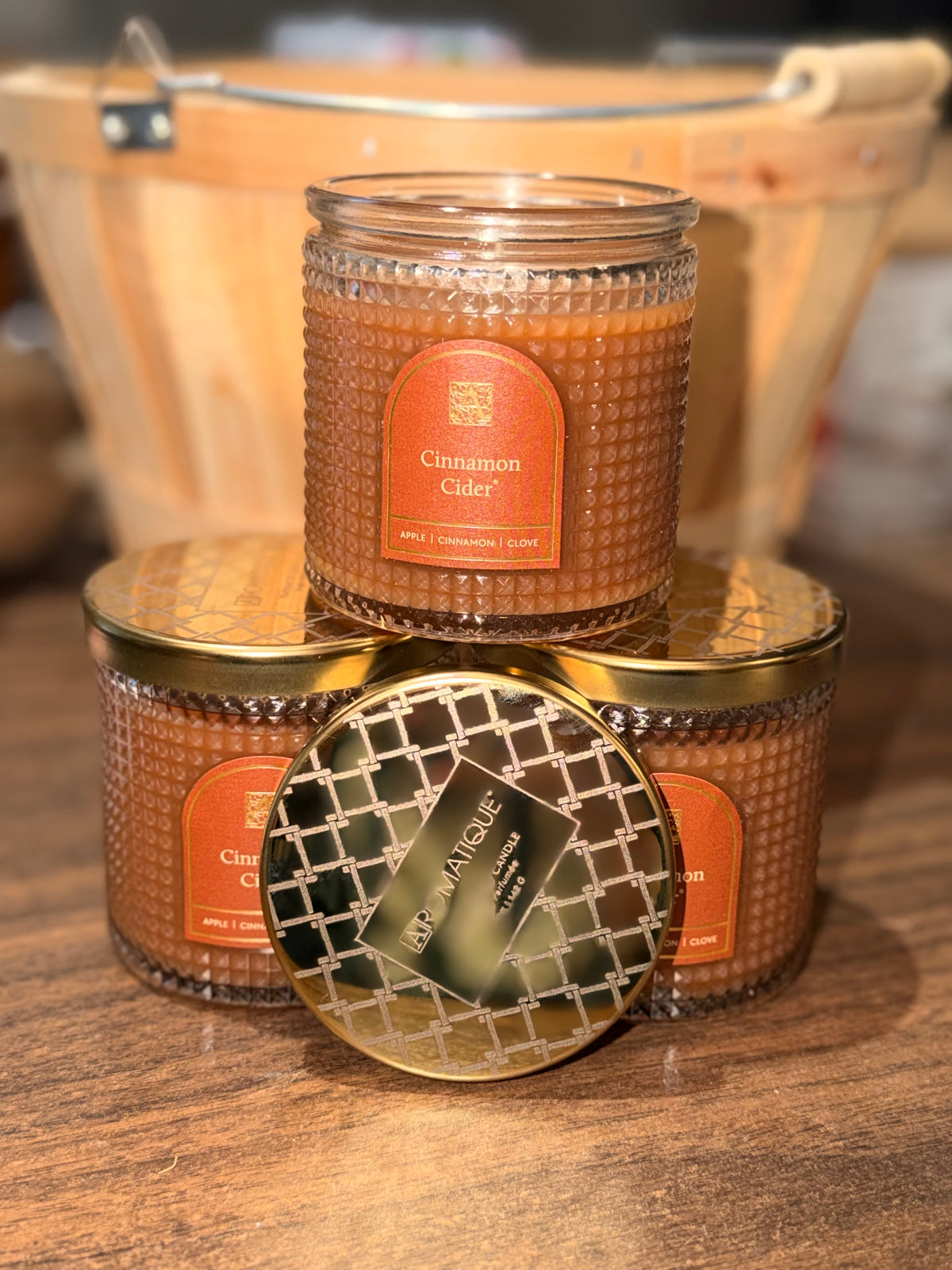 Cinnamon Cider | 6 oz Candle | Aromatique