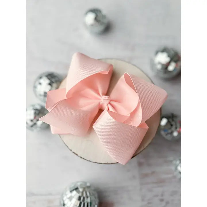 Large Hair Bow | 5.5 Inch Alligator Clip