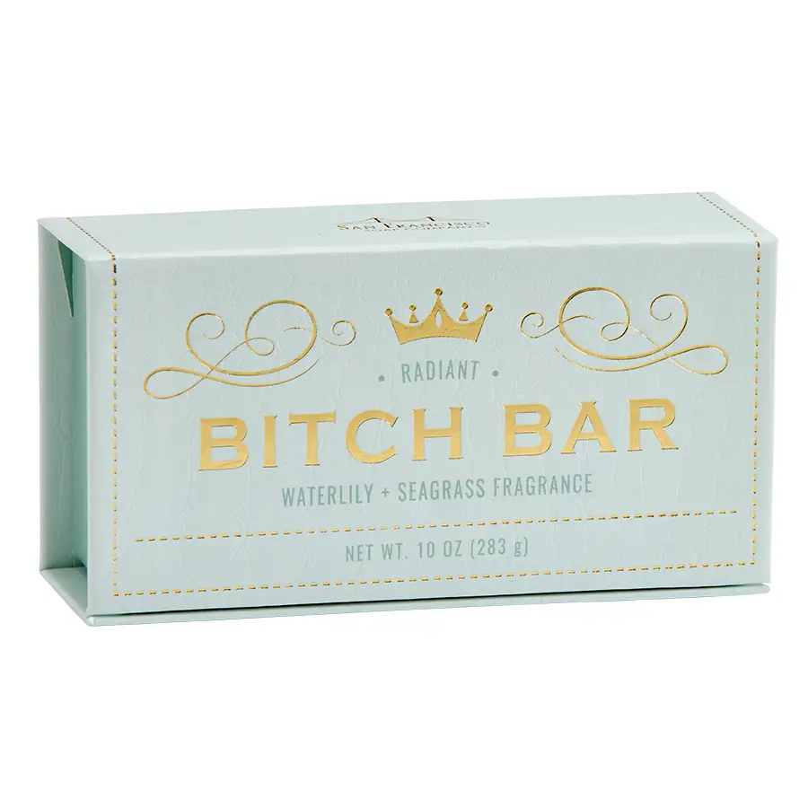 Bitch Bar Radiant Waterlilly+Seagrass Bar Soap