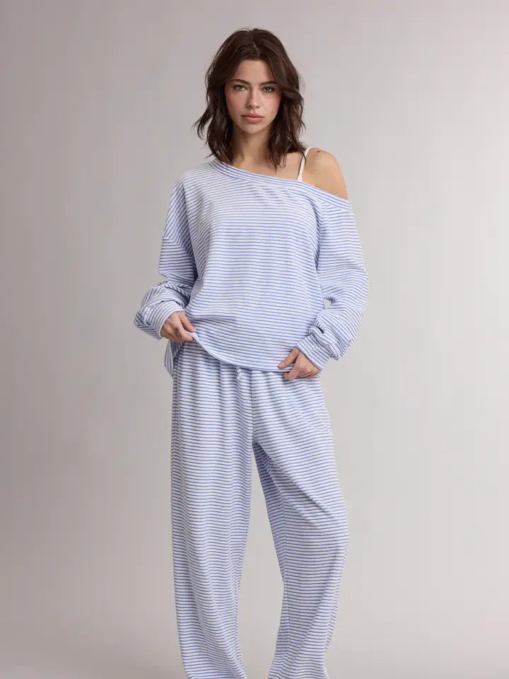 Everyday Stripe Lounge Set