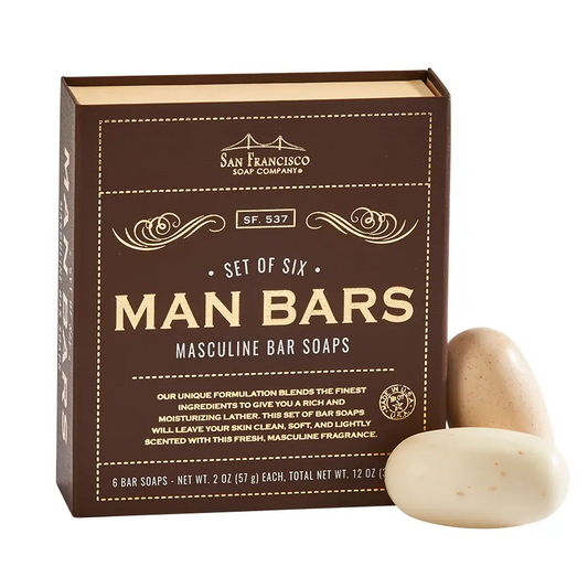 Man Bar 6pc Gift Set