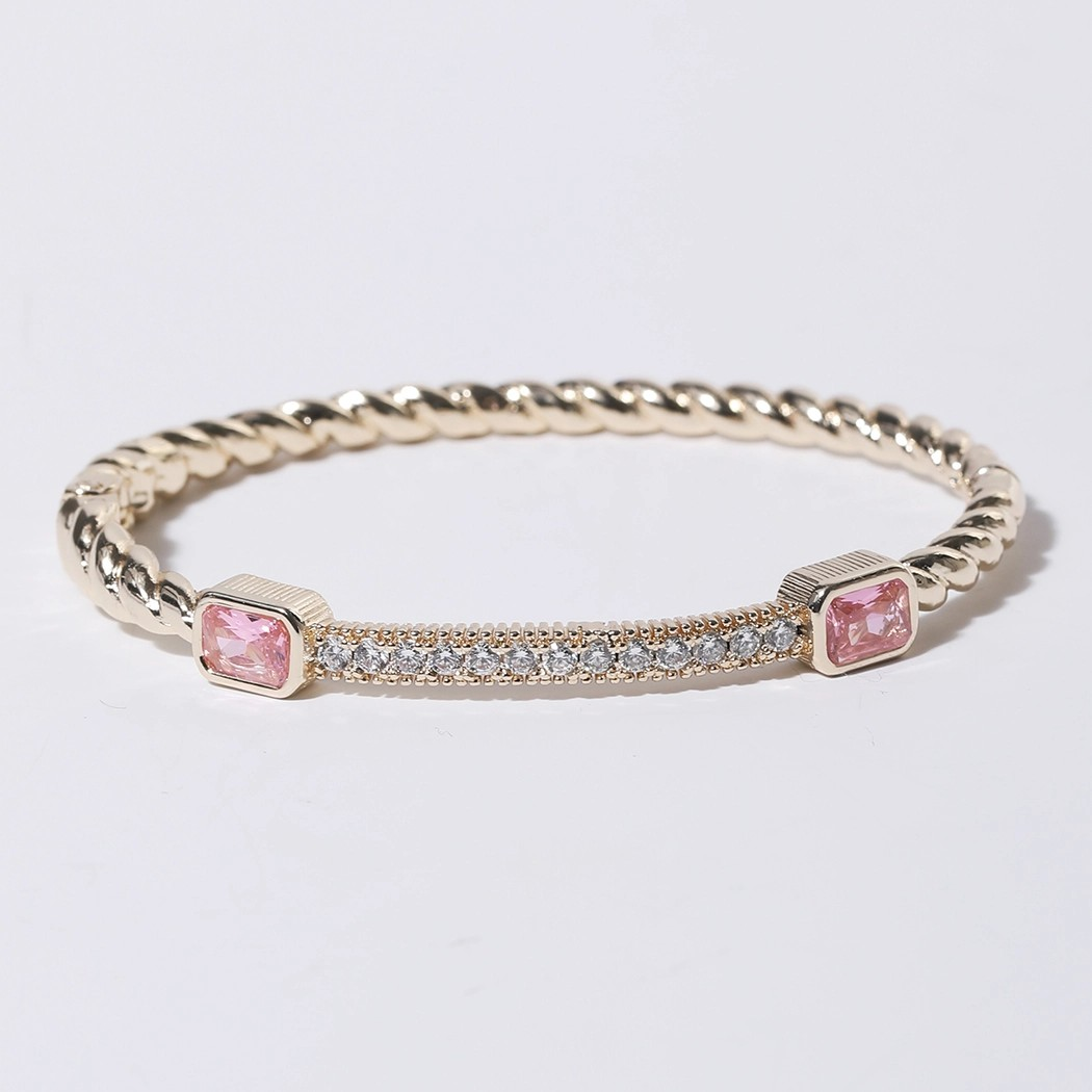 The Pink Ice Bangle