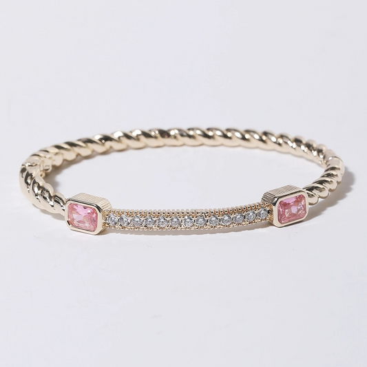 The Pink Ice Bangle